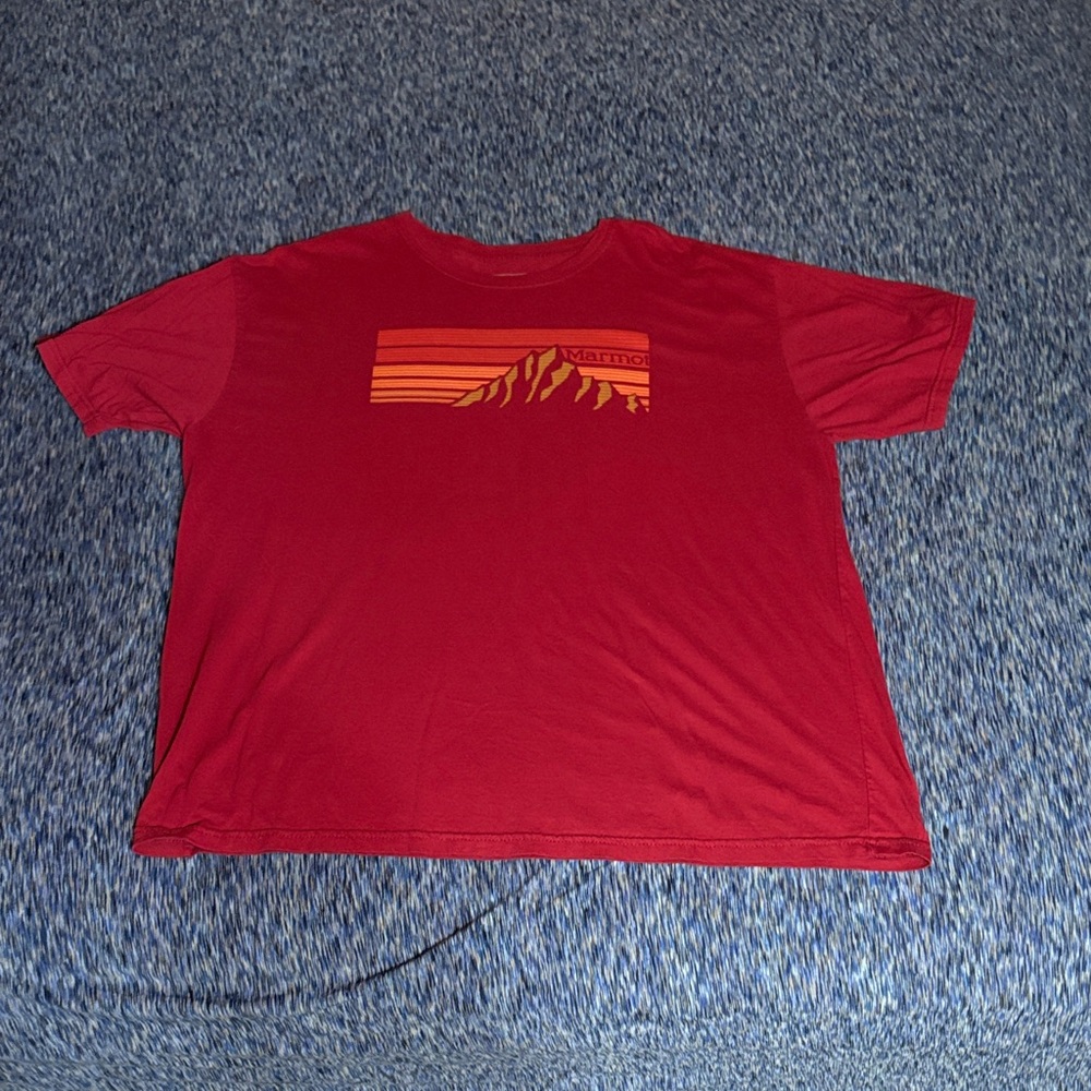 Red Marmot Graphic T-Shirt